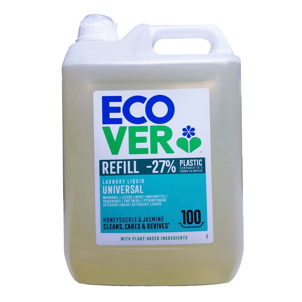 Ecover - Laundry Liquid Universal Concentrated 5L - Packaging May Vary