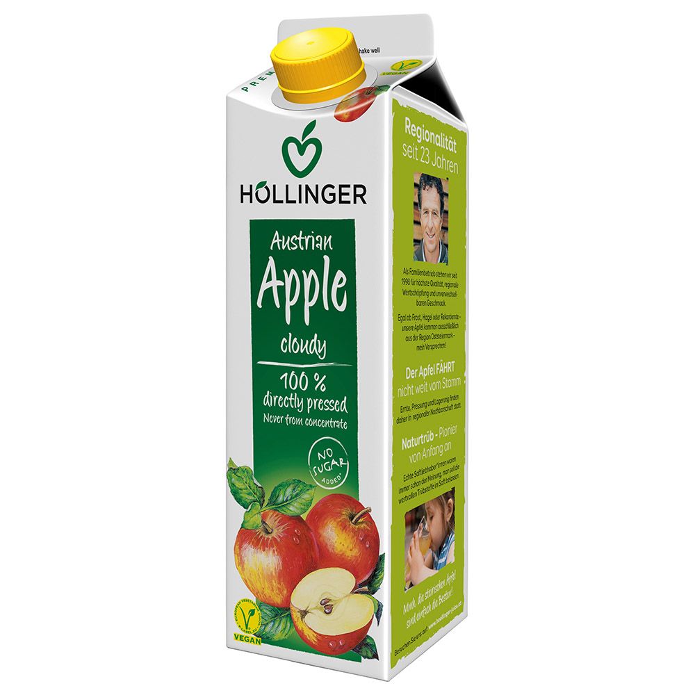 Hollinger - Organic Austrian Apple Juice 1L