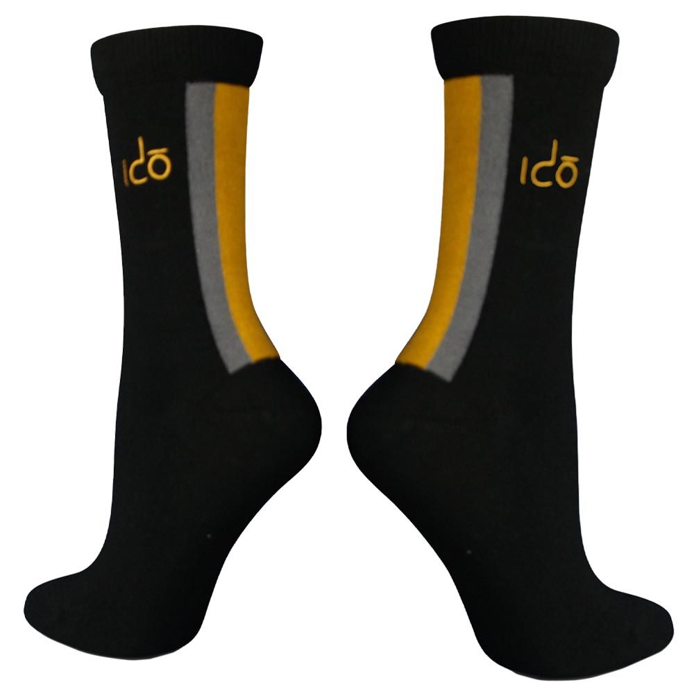 The Ido Movement - Kids Retro Bamboo Socks - Tiger's Eye