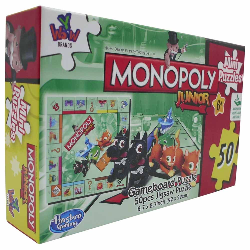 Ywow - Monopoly Mini Junior Puzzles - 50pcs