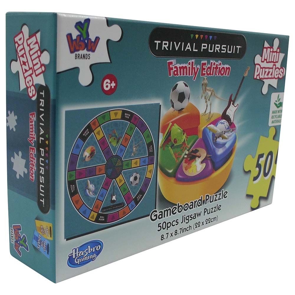 Ywow - Trivial Pursuit Mini Puzzles - 50pcs