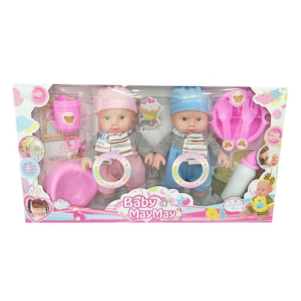 Baby Maymay - Dual Doll w/ Cup & Plates