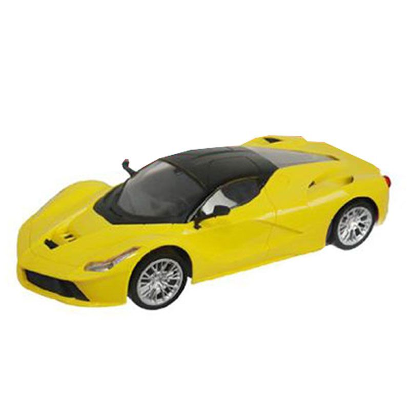 Taindu - 1:14 Ferrari RC Car Normal Controller - Yellow