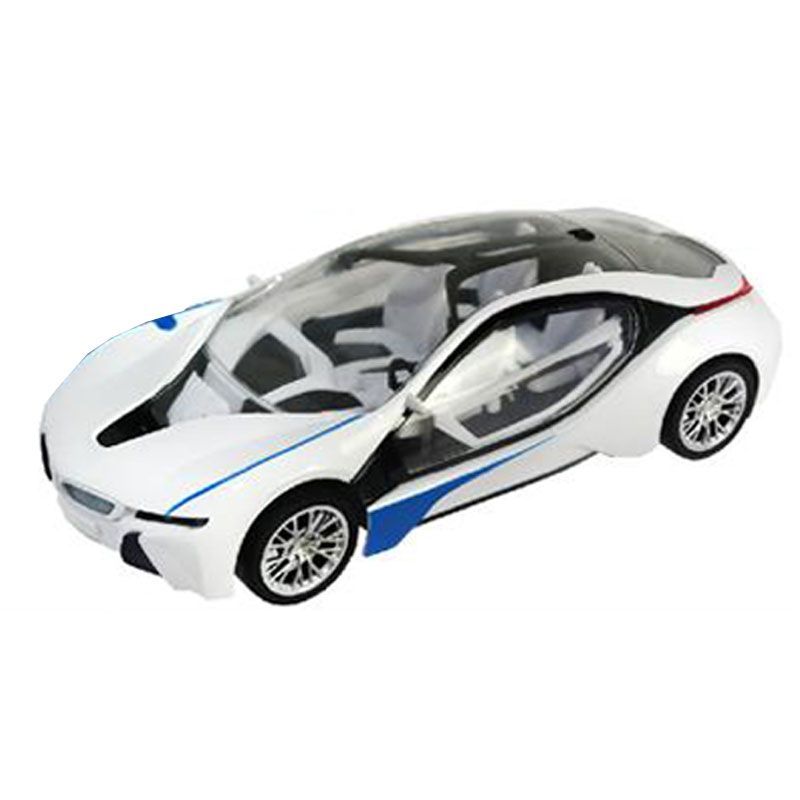 Taindu - 1:14 BMW I8 RC Car Normal Controller - White