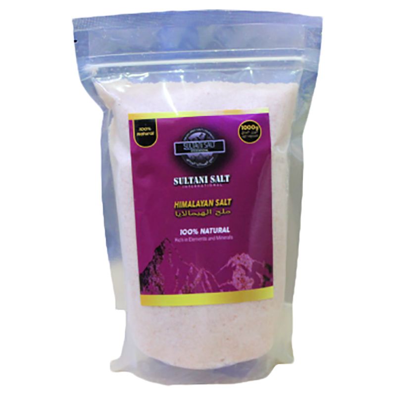 Sultani Salt - Himalayan Salt Stand Zipper Pouch 1000g