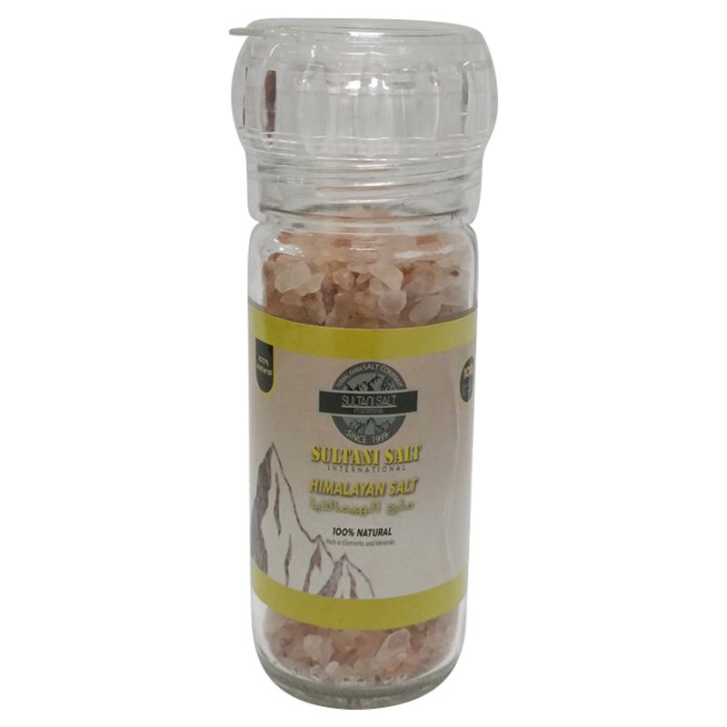 Himalayan Salt - Salt Grinder Glass Bottle - 100G