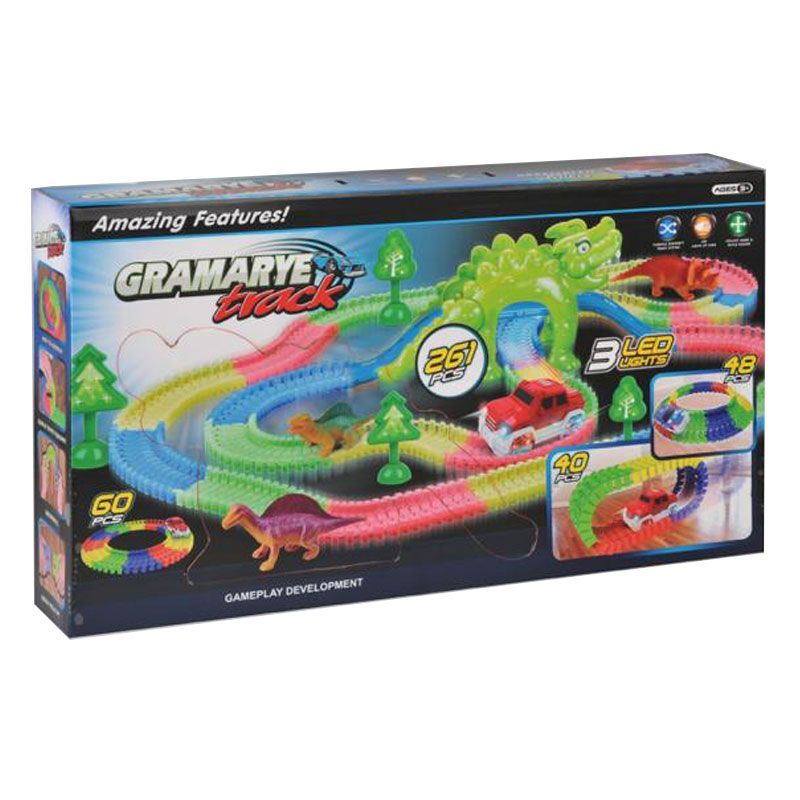 Gramarye Track - Luminous Track With Dinosaur 261 Pcs