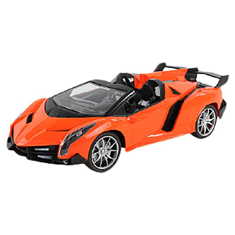 XF - 1:16 Four Function Car With Light - Orange