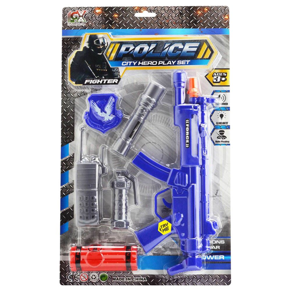 Lin Guang Xing Toys - City Hero Police Gun Play Set