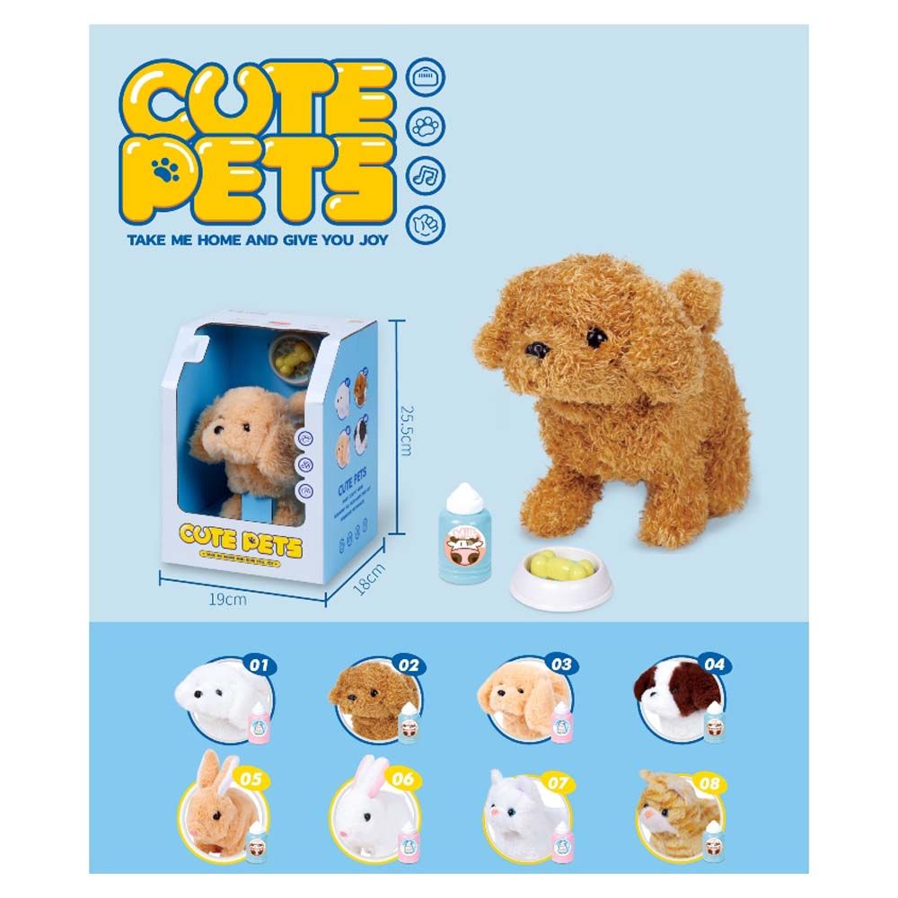 Pets Animal - Cute Pets w/ Sounds - Assorted 1 pc