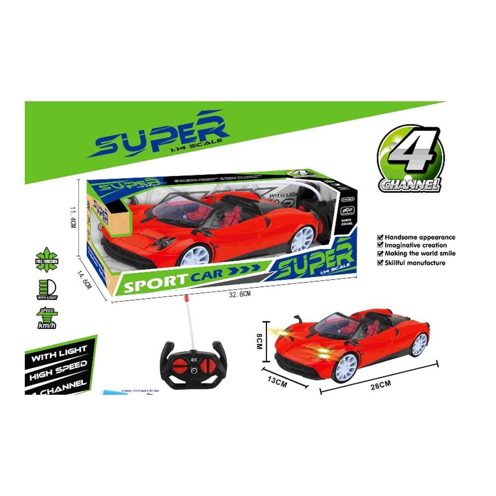 Super Sport Car - Bucati Open Remote Control Car 