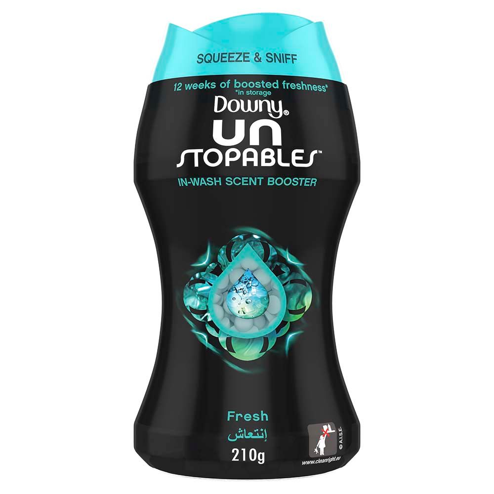 Downy - Unstopables, In-wash Freshness and Scent Booster, Beads Fresh Scent 210g