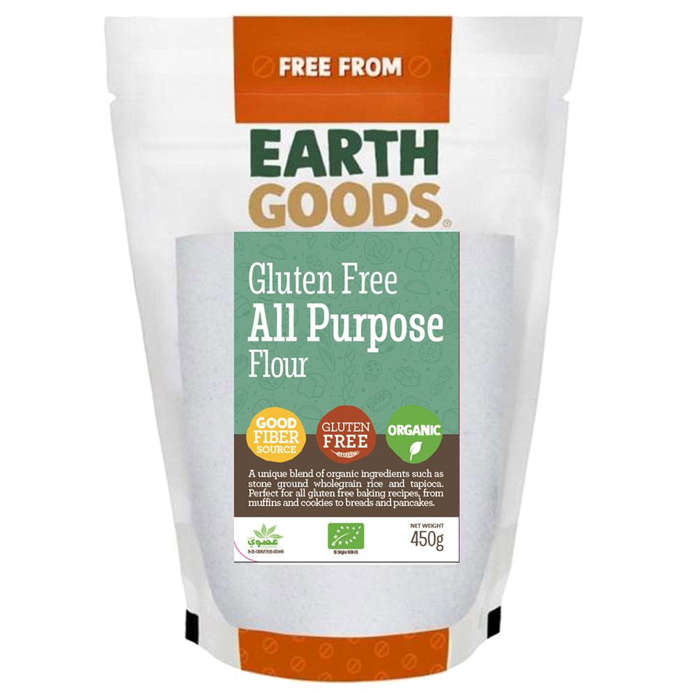 Earth Goods - Organic Gluten Free All Purpose Flour 450g