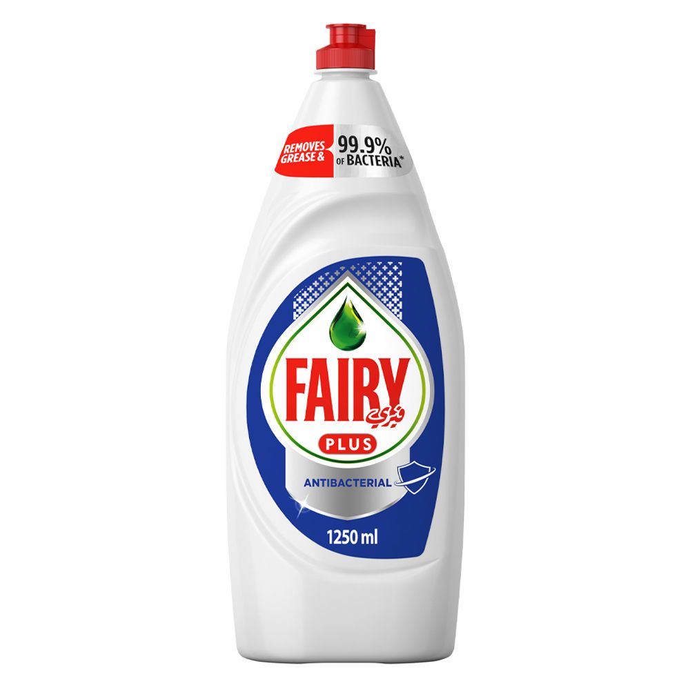 Fairy - Plus Antibacterial Dishwashing Liquid Soap 1.25L