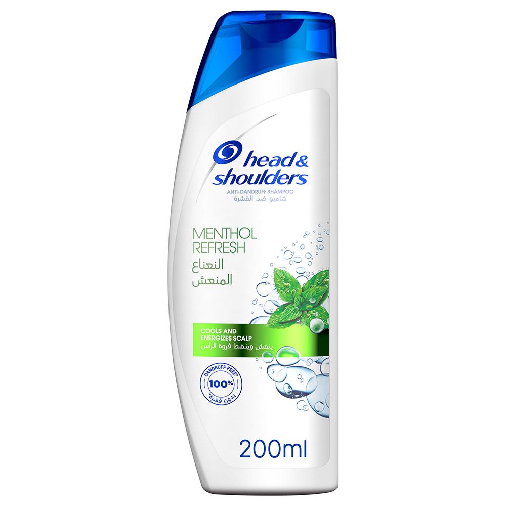 Head & Shoulders - Menthol Refresh Anti-Dandruff Shampoo 200ml