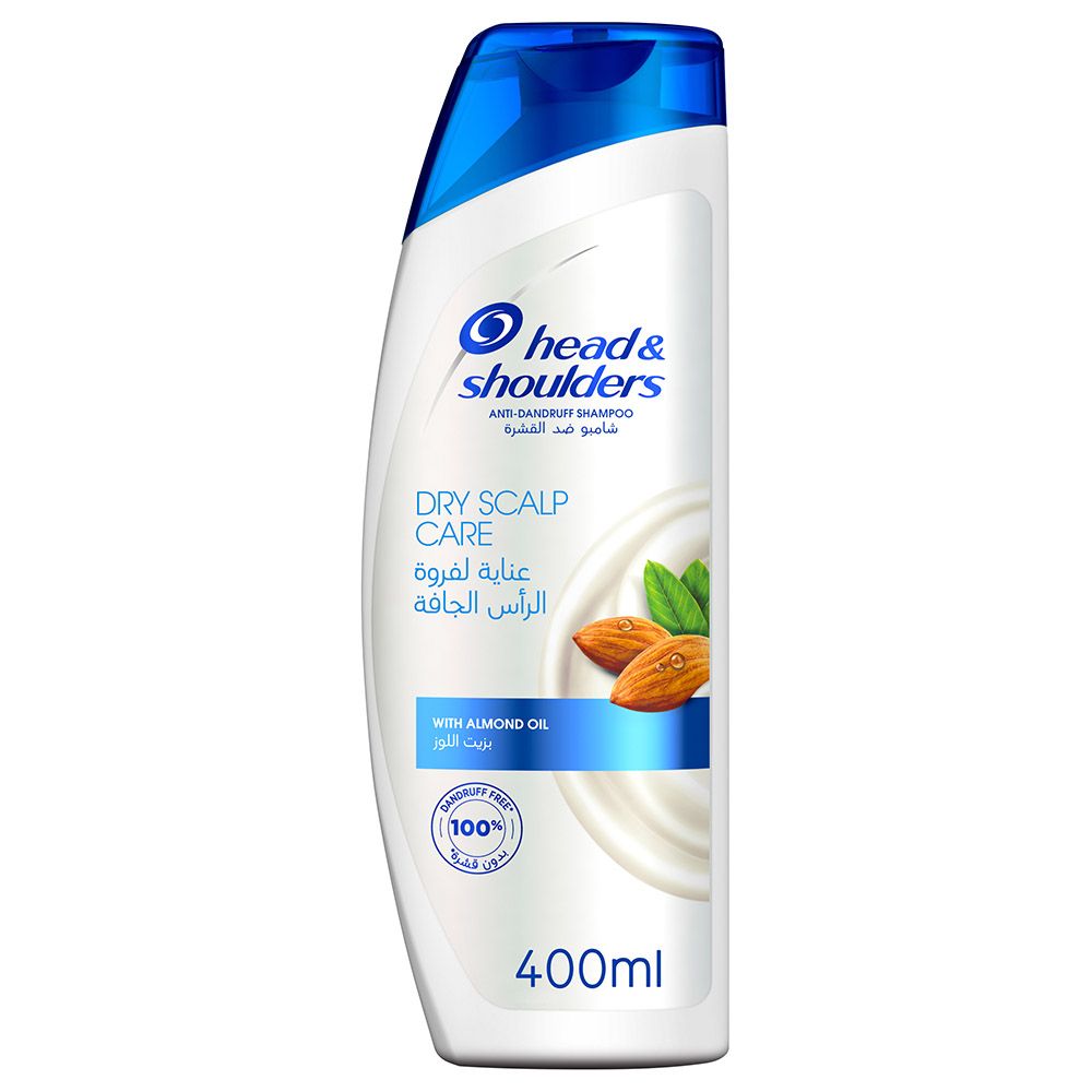 Head & Shoulders - Dry Scalp Care Anti-Dandruff Shampoo With Almond Oil 400ml