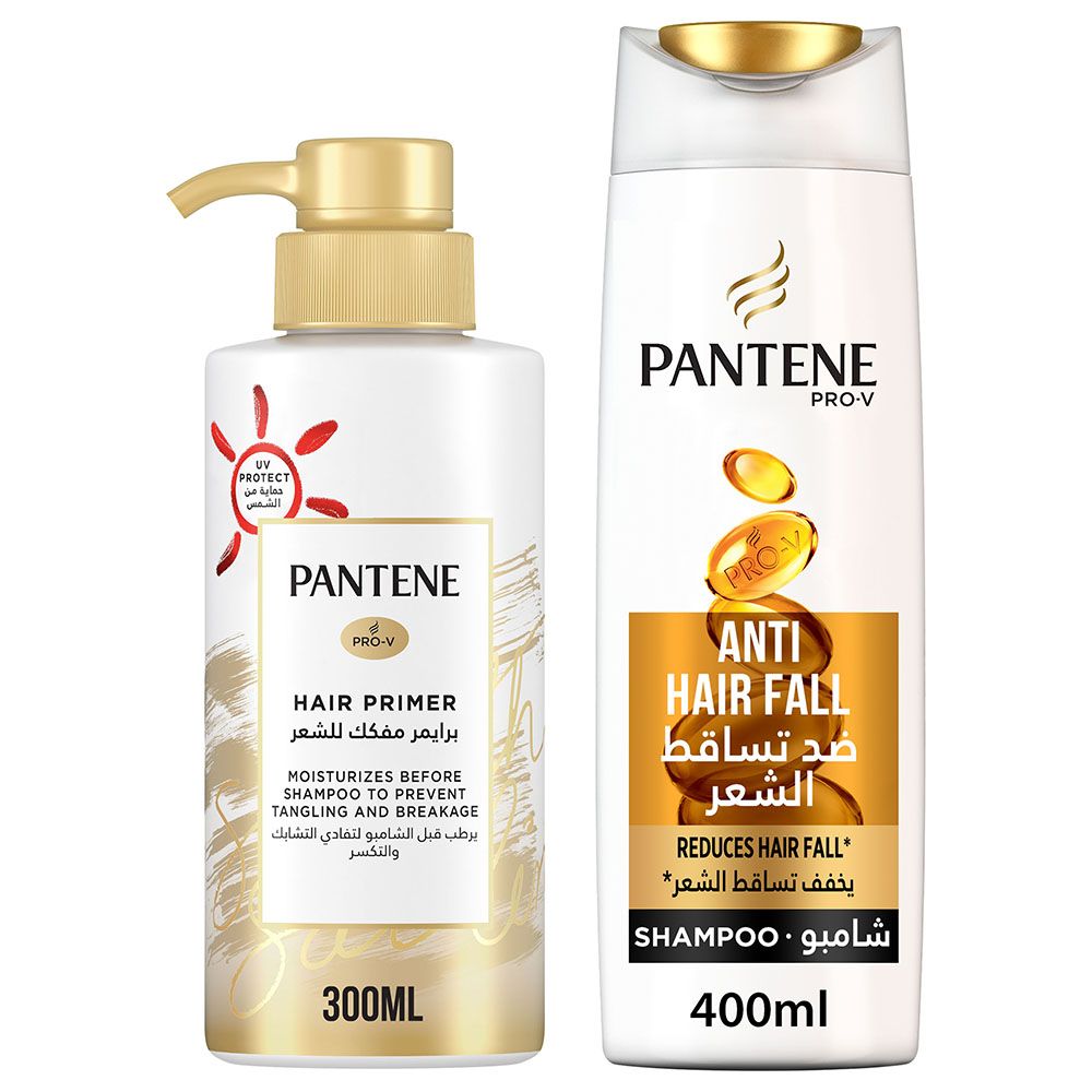 Pantene - Hair Pre-Wash 300ml +Anti-hair Fall Shampoo 400ml