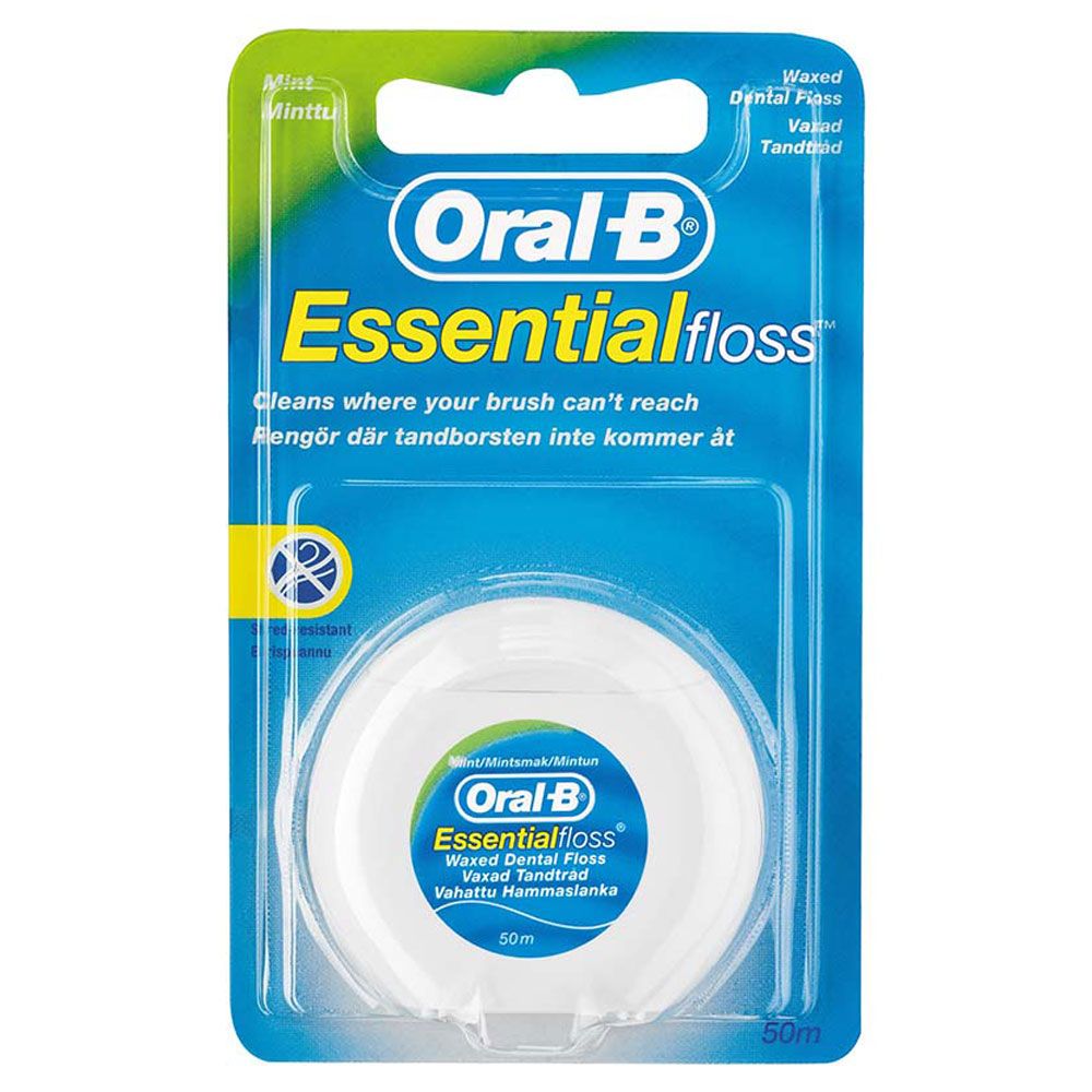 Oral-B - Essential Floss Mint Waxed 50m