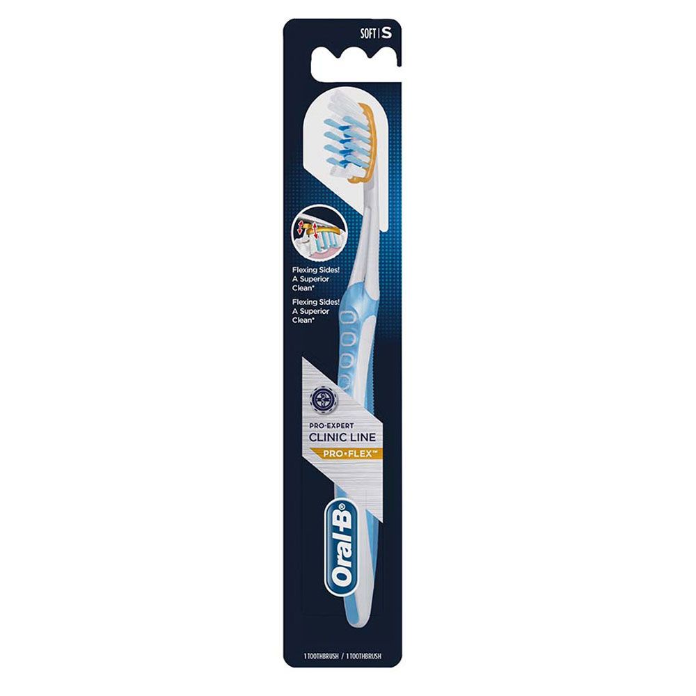 Oral-B - Pro-Expert Clinic Line Pro-Flex Soft Manual Toothbrush