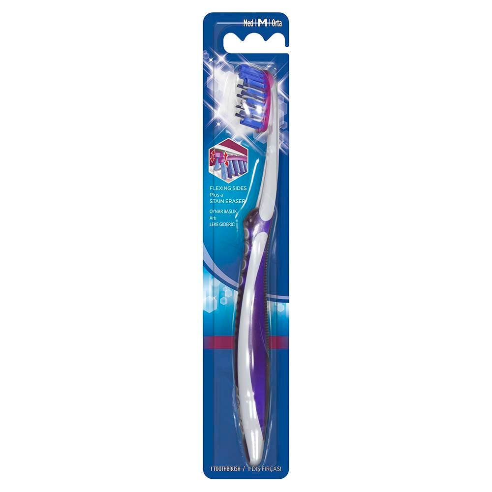 Oral-B - 3D White Luxe Pro-Flex 38 Medium Whitening Manual Toothbrush