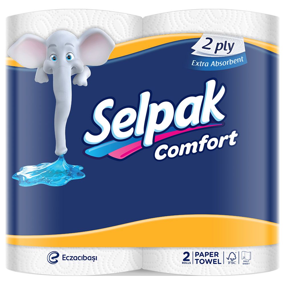 Selpak - Kitchen Towel Comfort, 2 Rolls