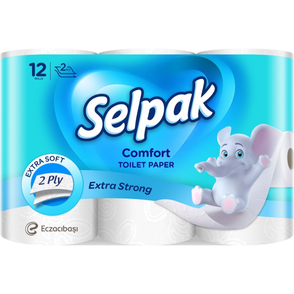 Selpak - Toilet Paper Comfort 12 Rolls