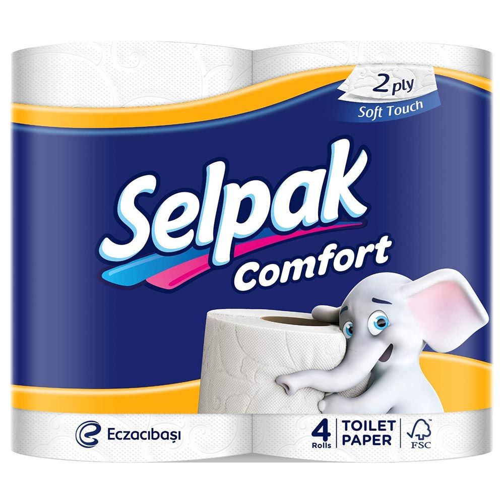 Selpak - Toilet Paper Comfort 4 Rolls