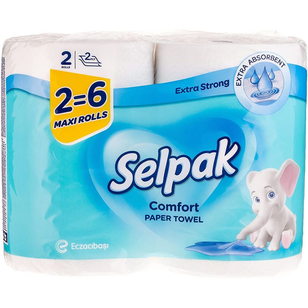 Selpak - Kitchen Towel Comfort Maxi 2=6 Double Roll