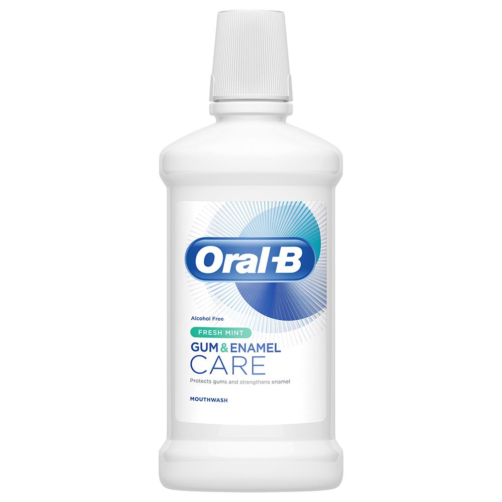 Oral-B - Gum & Enamel Care Fresh Mint Mouthwash 500ml