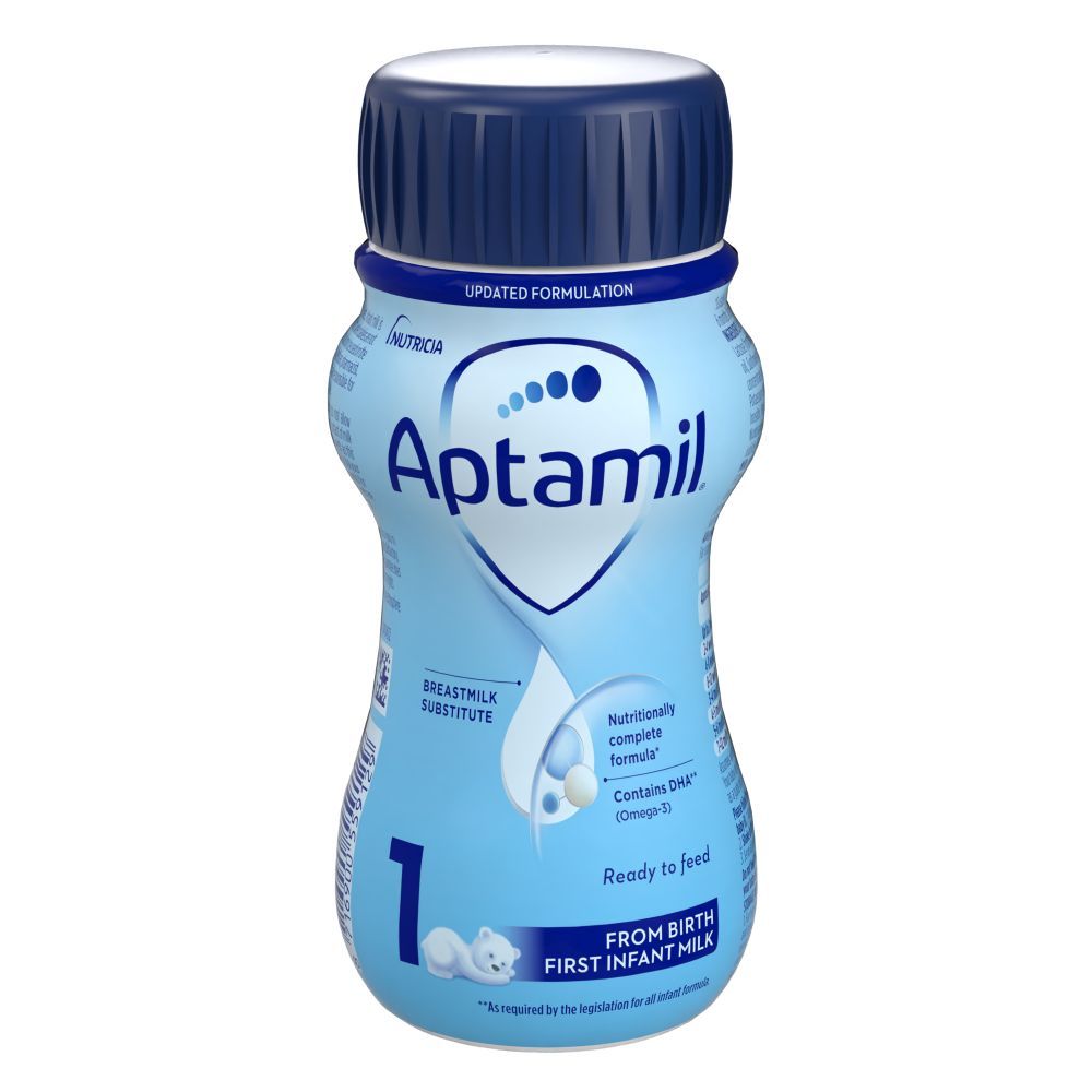 Aptamil 1 Ready to Drink First Infant Milk, 200ml