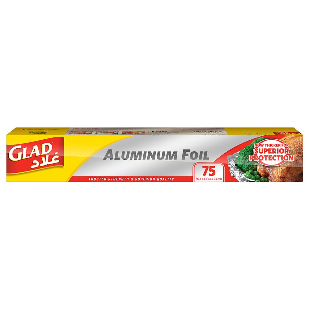 Glad - Aluminum Foil 75 sq.ft.