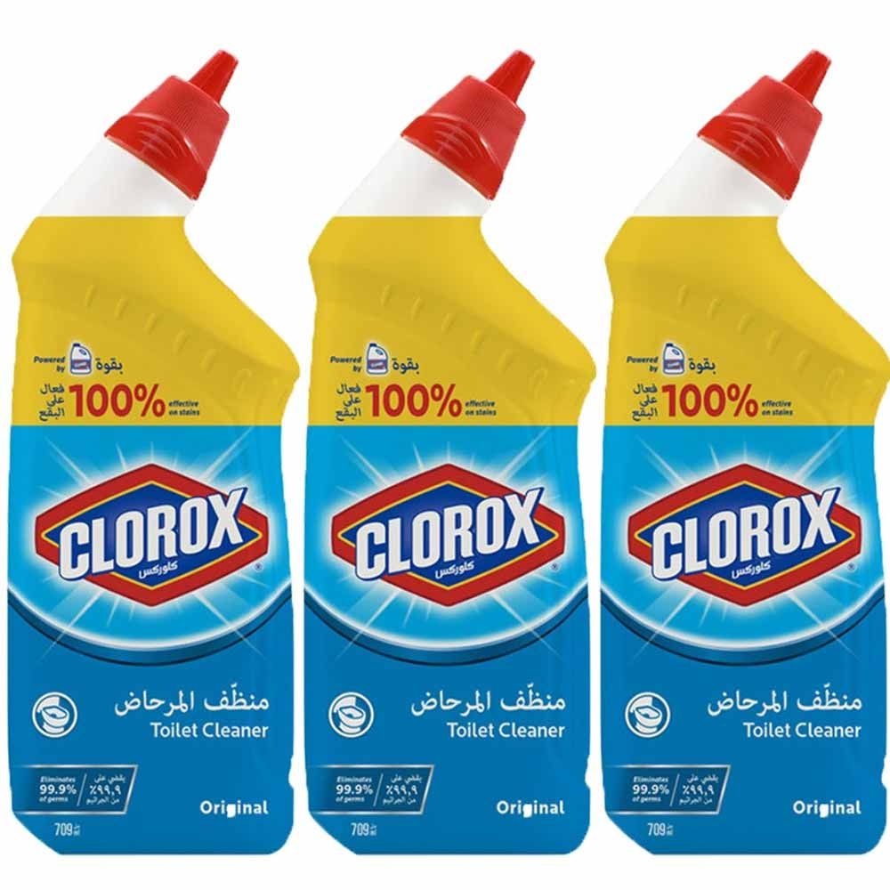 Clorox - Regular Scent Toilet Cleaner 3x709ml