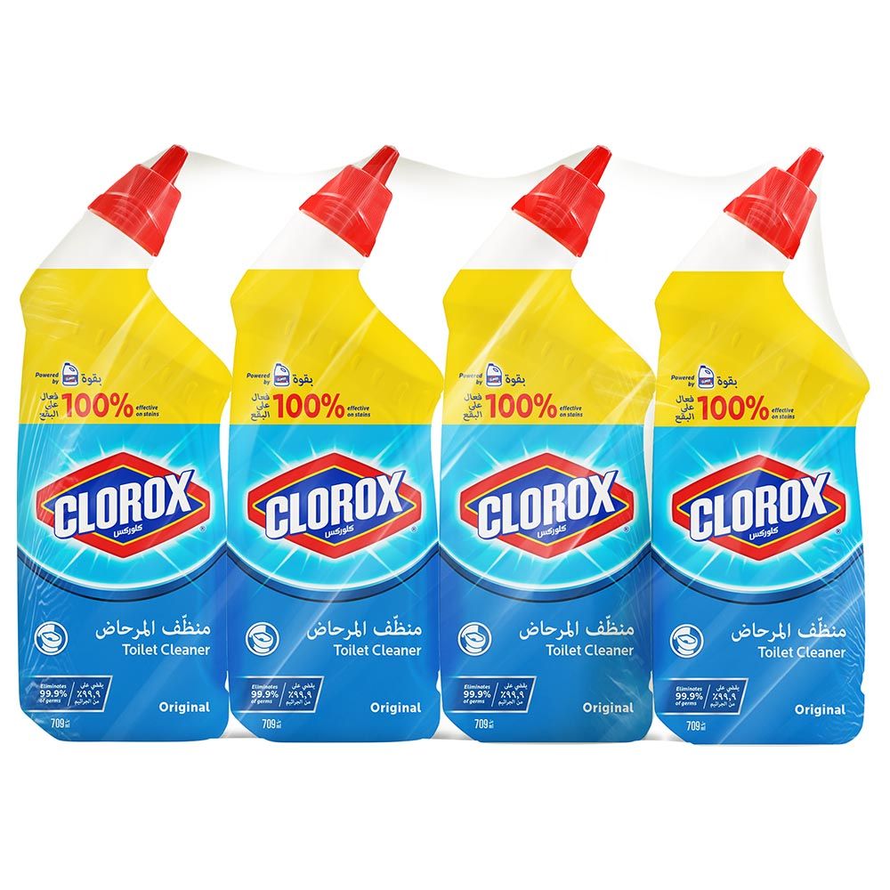 Clorox - Toilet Bowl Cleaner Pack Of 4 Original Scent