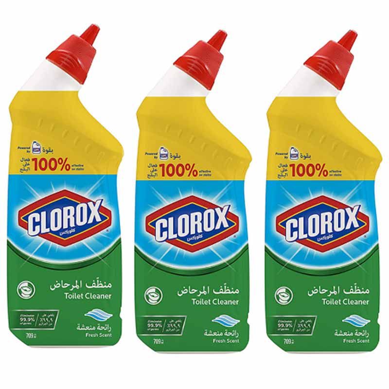 Clorox - Fresh Scent Toilet Cleaner 3x709ml