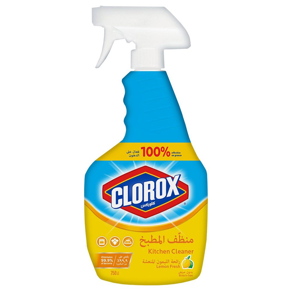 Clorox - Lemon Fresh Kitchen Cleaner Trigger Spray Bottle 