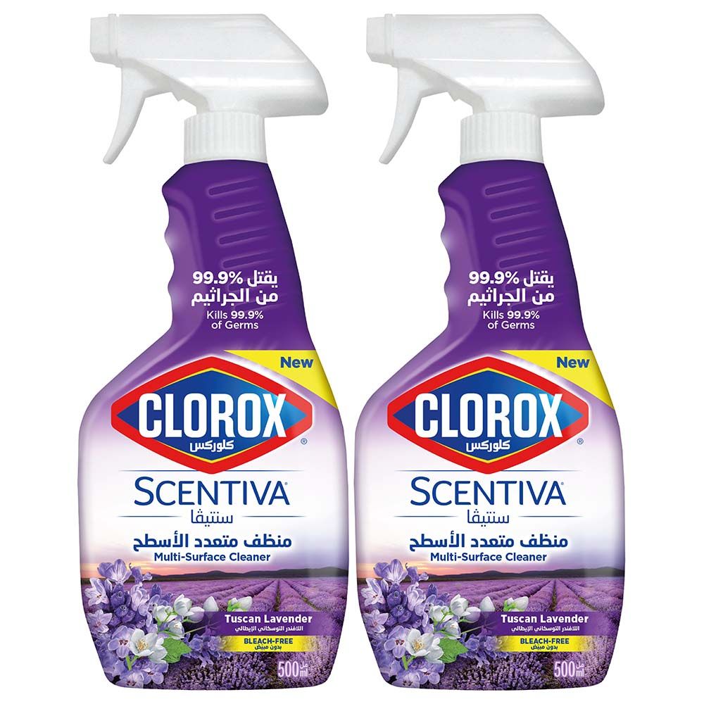 Clorox - Scentiva Multi-Surface Cleaner Lavender Pack Of 2