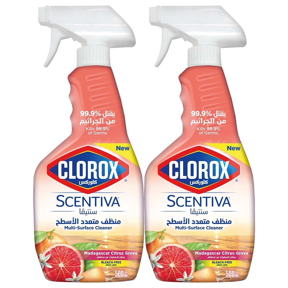 Clorox - Scentiva Multi-Surface Cleaner Citrus Pack Of 2