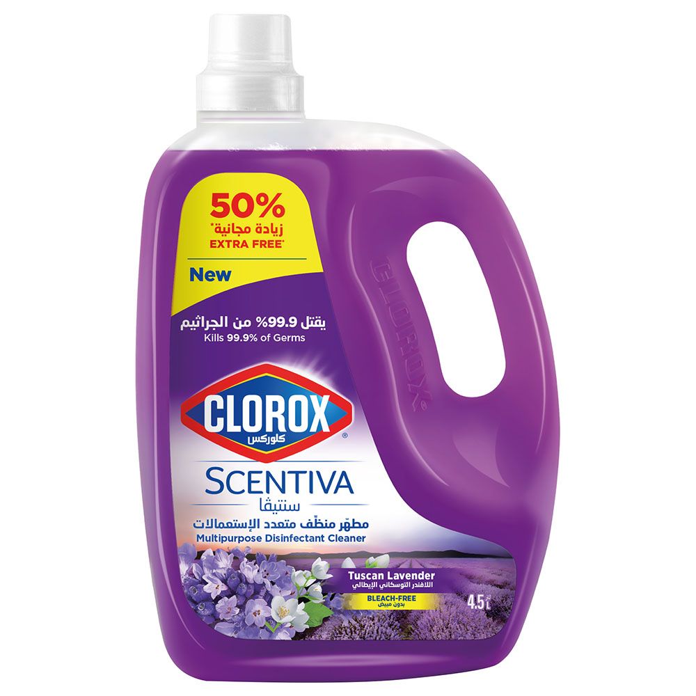 Clorox - Scentiva Floor Cleaner 4.5L - Tuscan Lavender