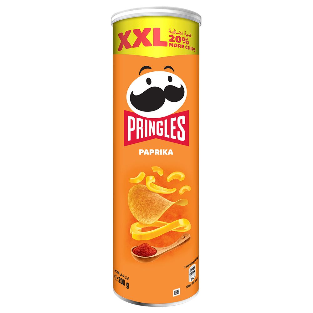 Pringles - Paprika Flavor Chips - 200g