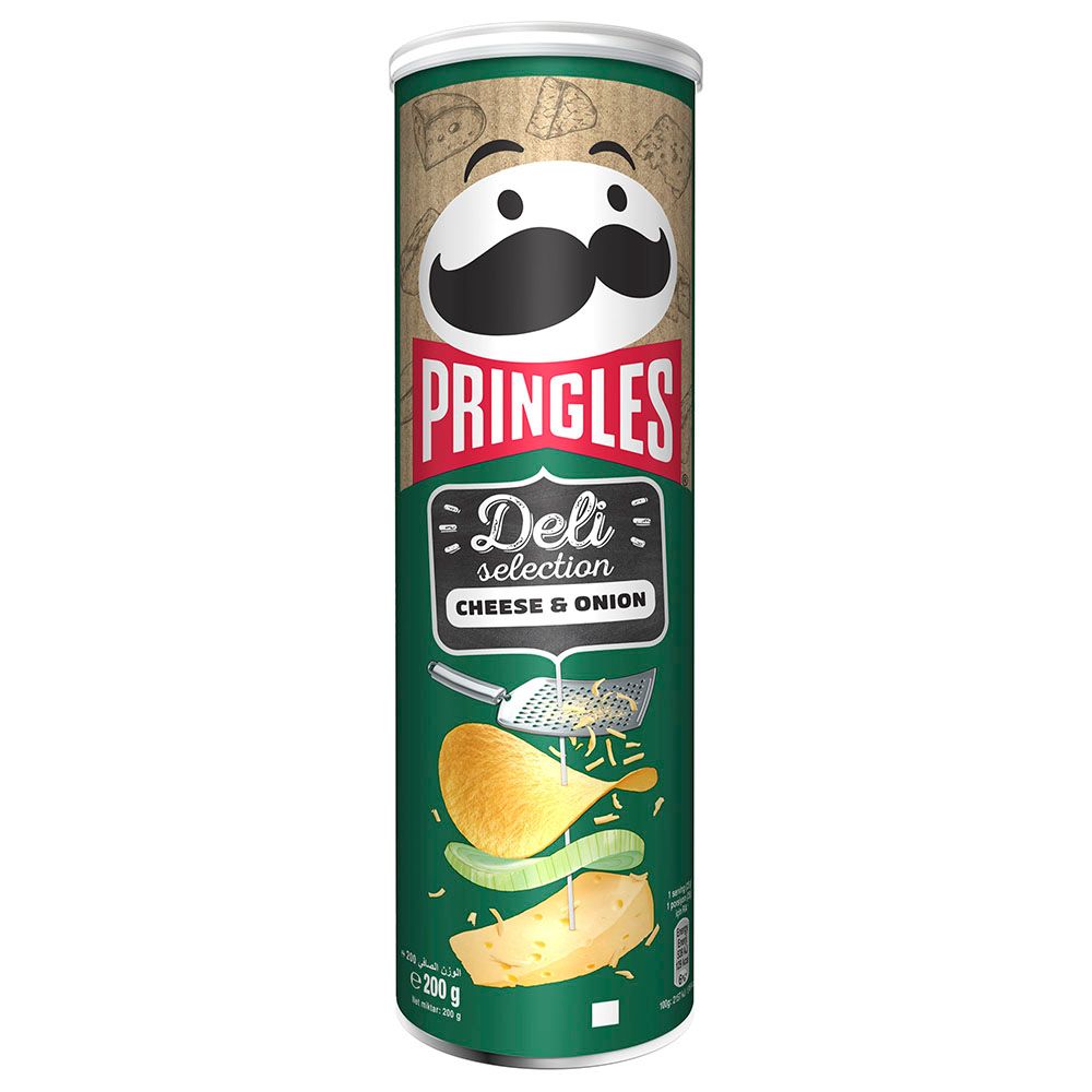 Pringles - Deli Cheese & Onion Flavor Chips - 200g