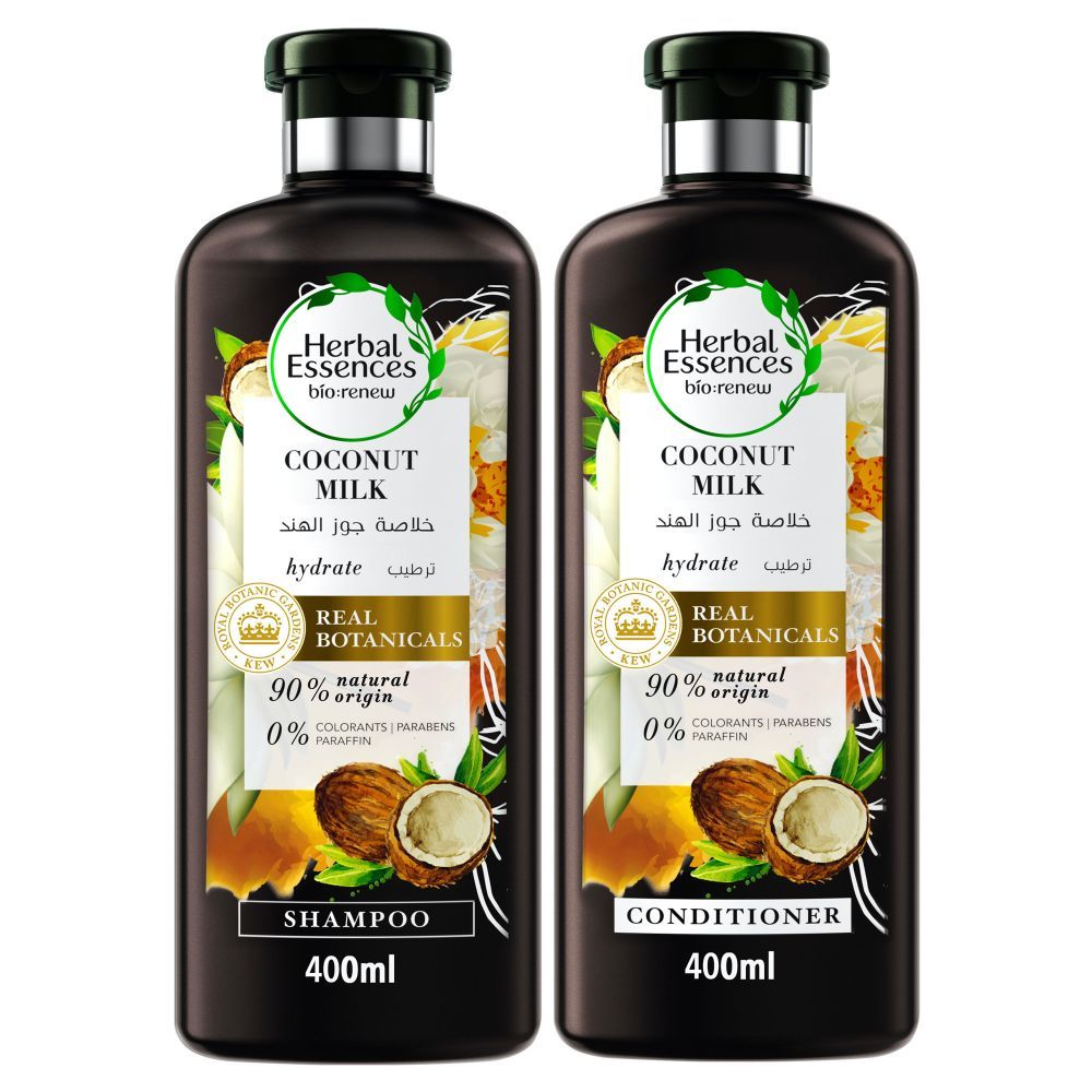 Herbal Essences - Coconut Milk Shampoo + Conditioner 400ml