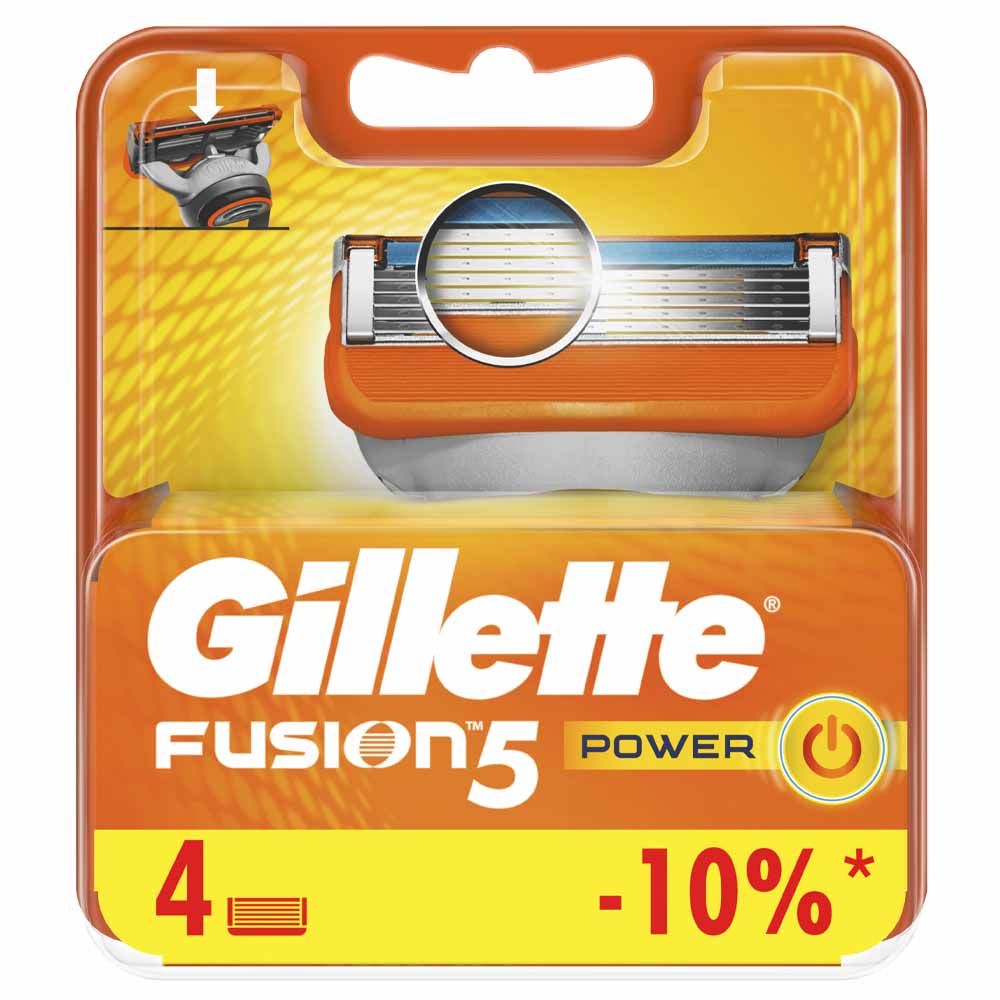 Gillette - Fusion Power Replacement Blades - 4pcs