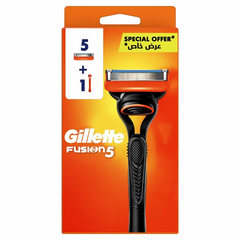 Gillette - Fusion Handle w/ 5 Razor Blades