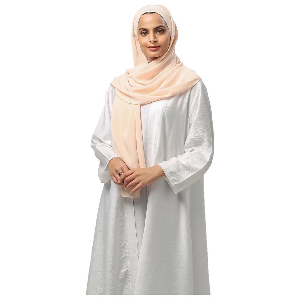 The Modest Company - Maryam Madina Silk Hijab - Peach Blossom