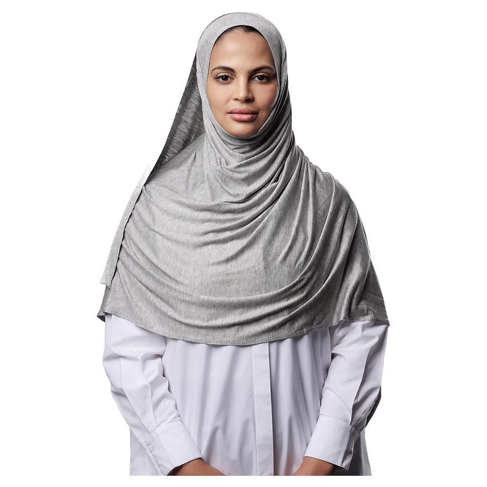 The Modest Company - Loop Hijab - Heather Grey