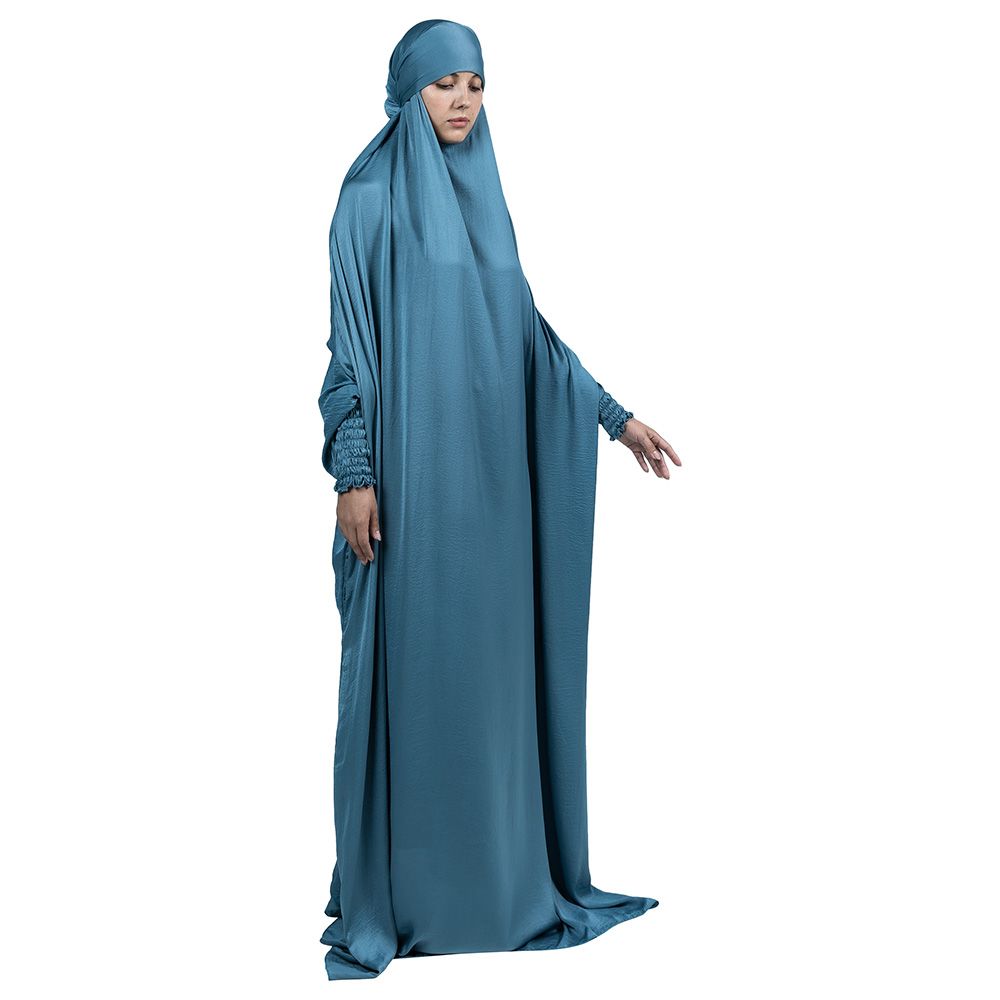 The Modest Company - The French Jilbab Dress - Ice Queen Blue