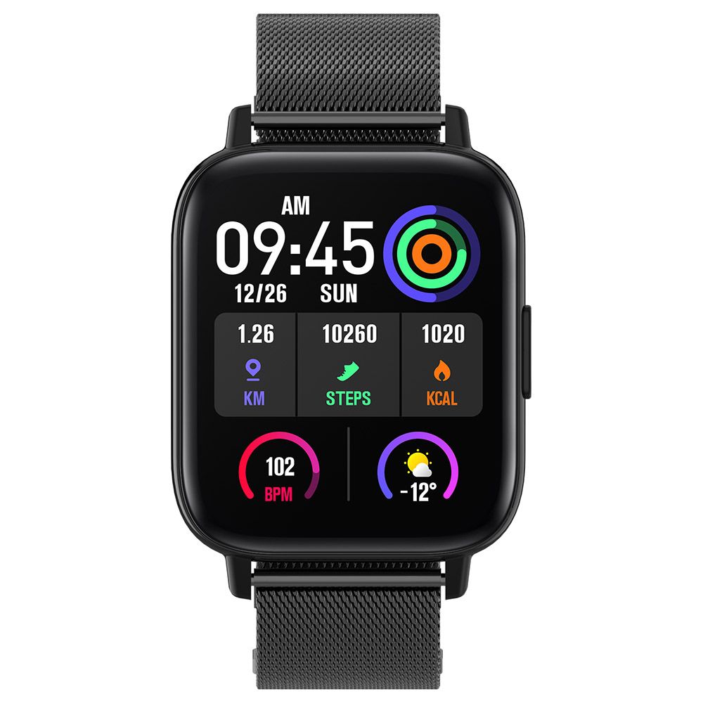 Xcell - G3 Talk Steel Smart Watch - Black