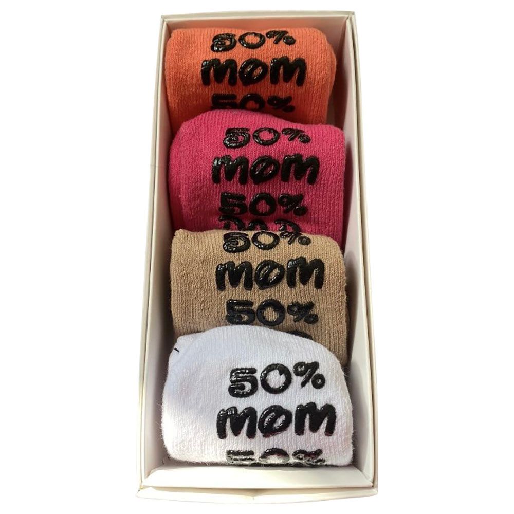 TheMadeonEarth - 4pcs Organic Cotton Socks - Kit 2