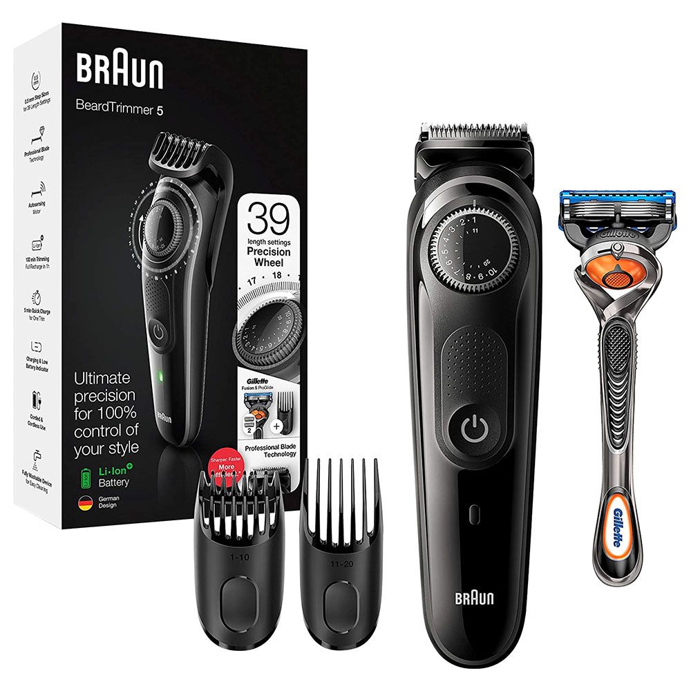 Braun - BT5242 Beard Trimmer w/ Precision Wheel