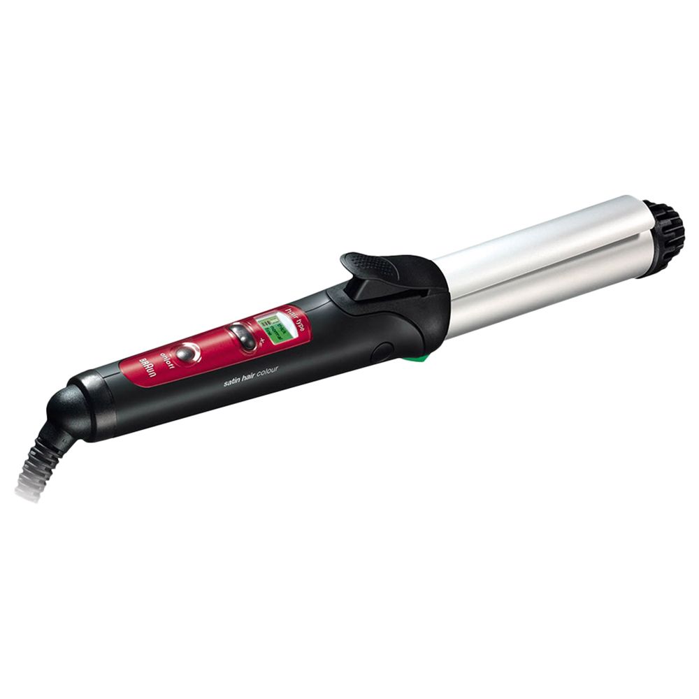 Braun - Satin Hair 7 Curler CU 750 Curling Iron - Black